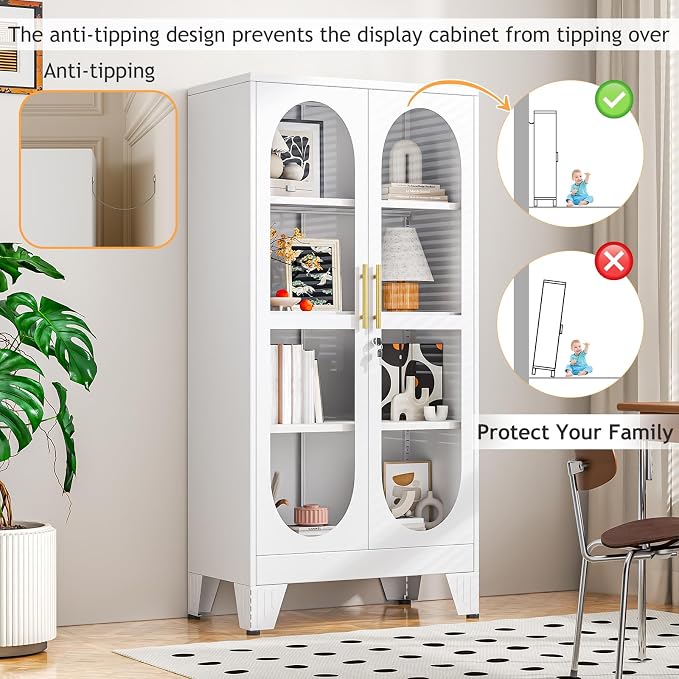 61" H Locking Display Cabinet - Image 3