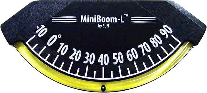 Industrial Lev-o-gage Mini Boom-L - Glass Tube Boom Angle Indicator (Model 3050-I)