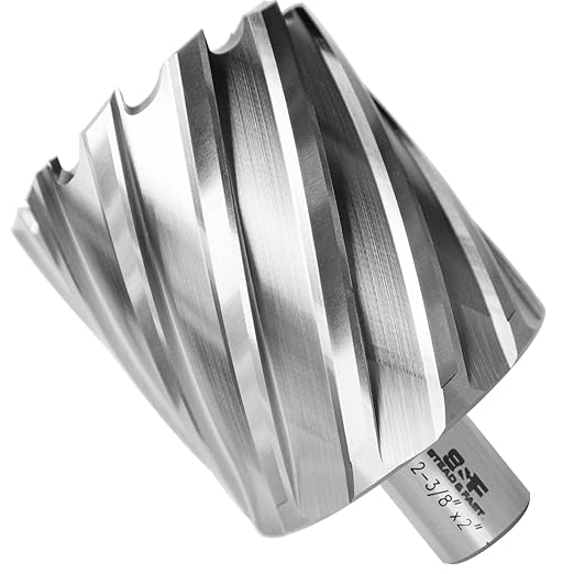 S&F STEAD & FAST Annular Cutter High Speed Steel 2-3/8" x 2" with Pilot Pin