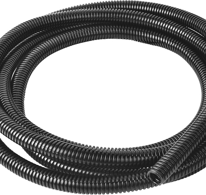 1 Inch Wire Loom Split Tubing - 10 ft Cord Protector Electric Wires Covers, Automotive Wire Flexible Conduit