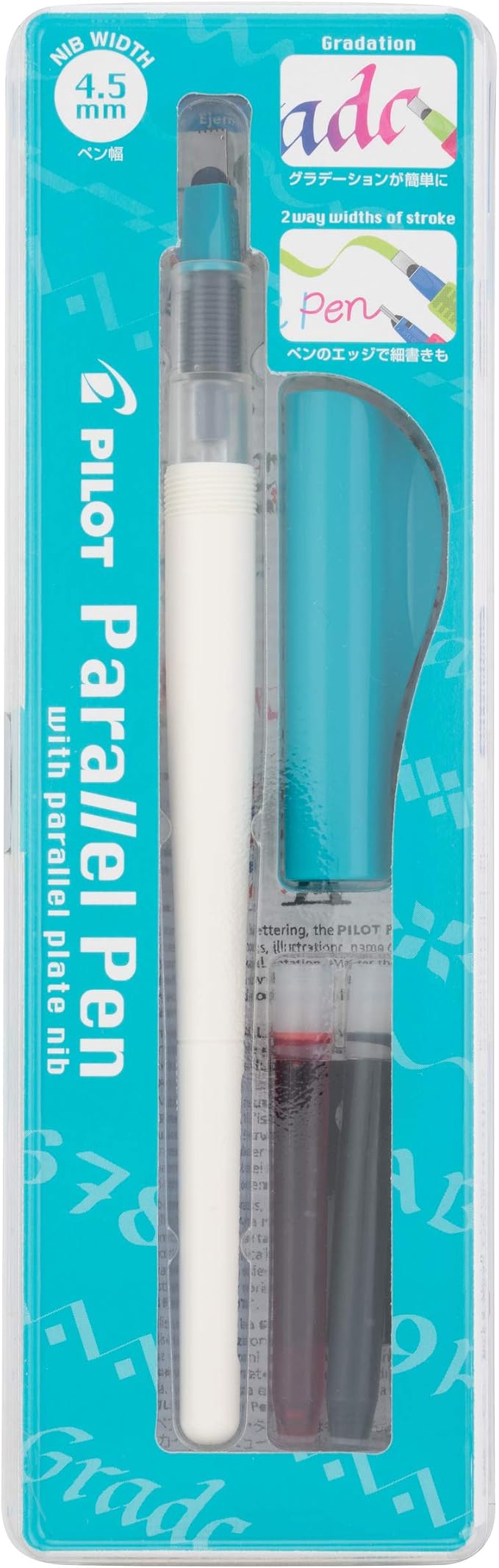 Pilot Parallel Pen Premium Caligraphy Pen Set, 4.5mm Nib by PilotCorporationofAmerica