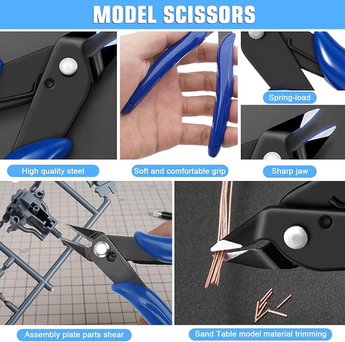Professional 53 PCS Gundam Model Tools Kit Hobby Building Tools Craft Set - Image 3