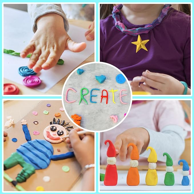 ESSENSON Air Dry Clay, 42 Colors, Modeling Clay - Image 5