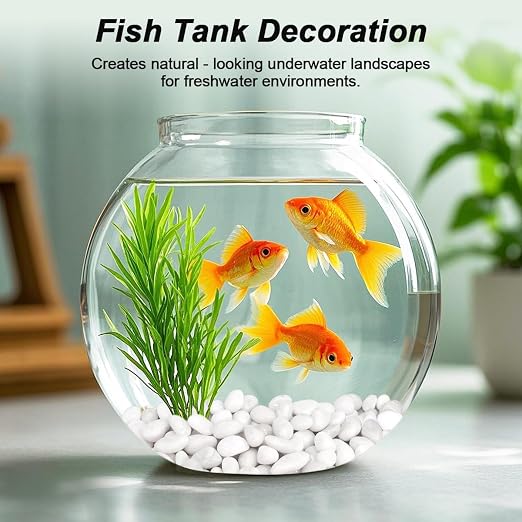 Terrarium Supplies, Virekm River Rocks Decorative Ornamental Pebbles, Garden - Image 5
