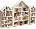 Ikee Design House-Shaped Wooden Shadow Cubby Box Display Shelf Organizer by IkeeDesign