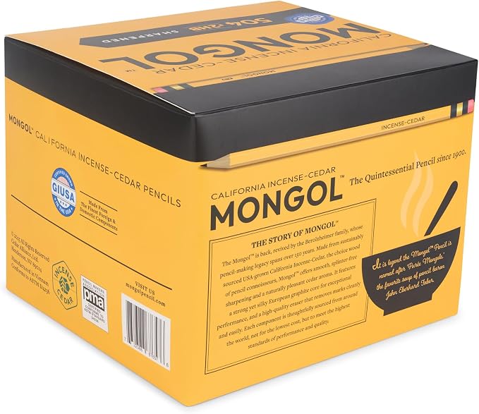 Mongol Classic Incense Cedar #2 Pencil - Image 6