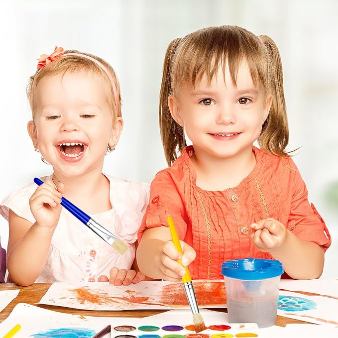 YGAOHF 30 Pcs Paint Brushes for Kids - Image 6