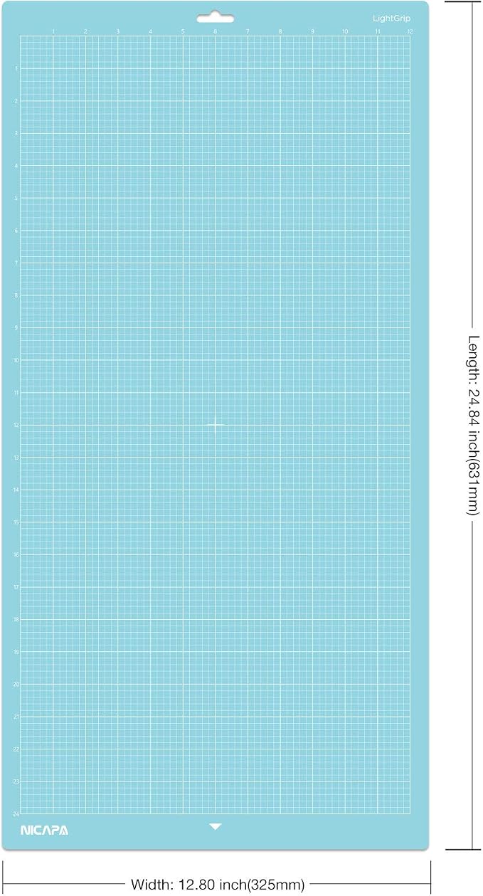 LightGrip Cutting Mat for Silhouette Cameo 3/2/1 Light Adhesive Sticky Quilting - Image 6