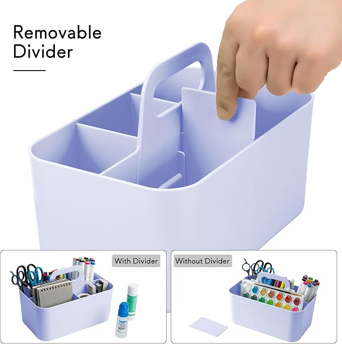 Tiawudi Multipurpose Caddy Organizer, Plastic Caddy - Image 4