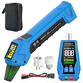 Circuit Breaker Finder Tool with Accessories, 90-135V AC Digital Breaker Finder with Integrated GFCI Outlet Tester, Circuit Tracer with Buzzer Alarm & Color Display, Includes Carrying Case