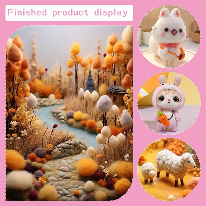 Complete Wool Felting Tools, Needle Felting Kit, Needle Felting Tools - Image 6