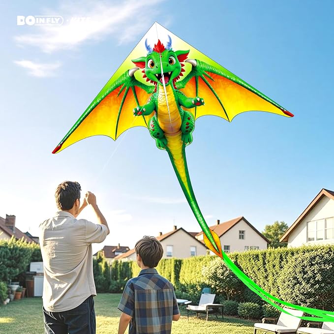 Kite for Ages 8-12, Single Line String Professional Kites for Beach and Outdoor - Image 4