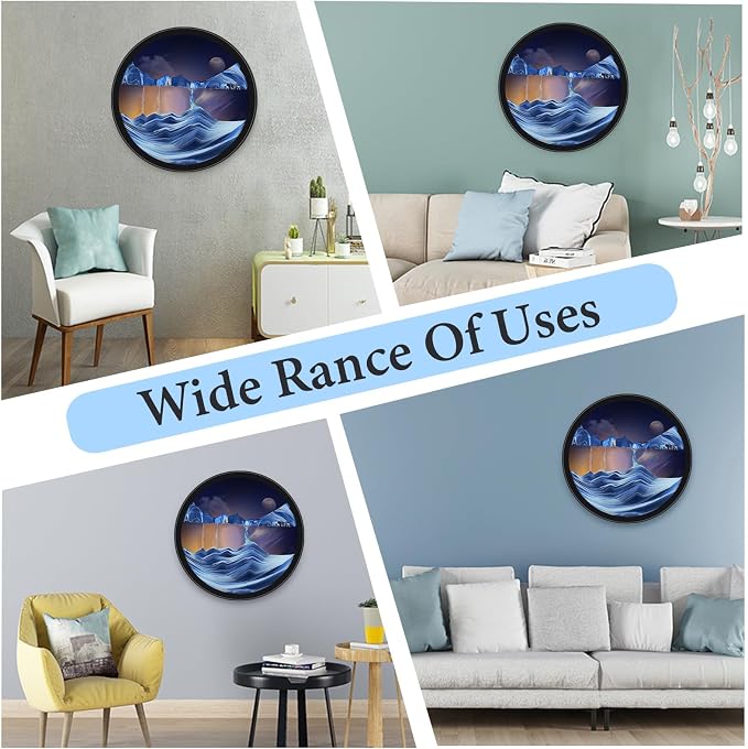 Mtadmai 24" Moving Sand Art, 3D Sand Art Pictures Deep Sea Sandscape Living - Image 5