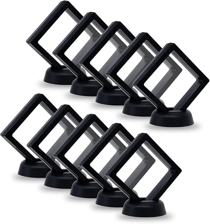 10Pcs Coin Holder Challenge Coin Display Stand by SQEYYGI