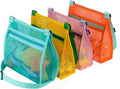 MUYIZI Mesh Beach Bag for Shells Collecting 4 Pack, Shell Bags for Beach by MUYIZI