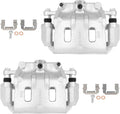 SCITOO Front Brake Caliper With Bracket 18B5056, 18B5057 Compatible For Chevy Captiva Sport 12-15, For Chevy Equinox 07-09, For Pontiac Torrent 07-09, For Saturn Vue 08-10, For Suzuki XL-7 07-09