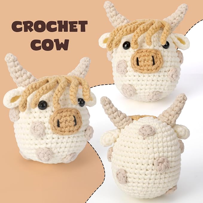 CrochetBox Crochet Kit for Beginners Adults - Image 2