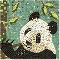 DIY Creative Projects for Adults: Make Your Own Mosaic Art, Square 7inch Panda by ALEA+Mosaic