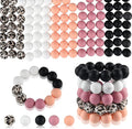 ASTARON 100 Pcs 15mm Silicone Beads by ASTARON