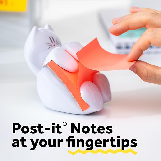 Post-it Dispenser, Sticky Note Holder, Includes 45 Pop-Up Sheets of 3 in x 3 in - Image 8