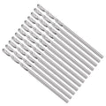 Drill Bit, 3/64" Cutting Diameter, 4241 HSS 118° Cutting Angle Uncoated Bright Versatile Jobber Bits - (Applications: for Drilling Plastic Wood Soft Metal), 12-Pieces