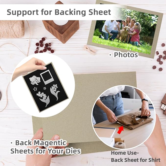 25CT 8.5x11 Inch Book Binding Boards Grey Chip board 2mm 80PT Thick Binder - Image 6