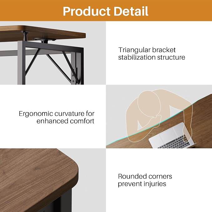 JOYMOOP 31.5" Folding Desk - Image 5