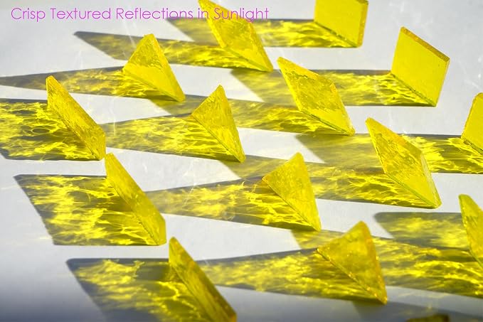 Large Transparent Textured Glass Tiles - Image 4
