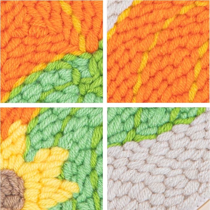 Louise Maelys Beginners Punch Needle kit, Embroidery Starter Kits - Image 4