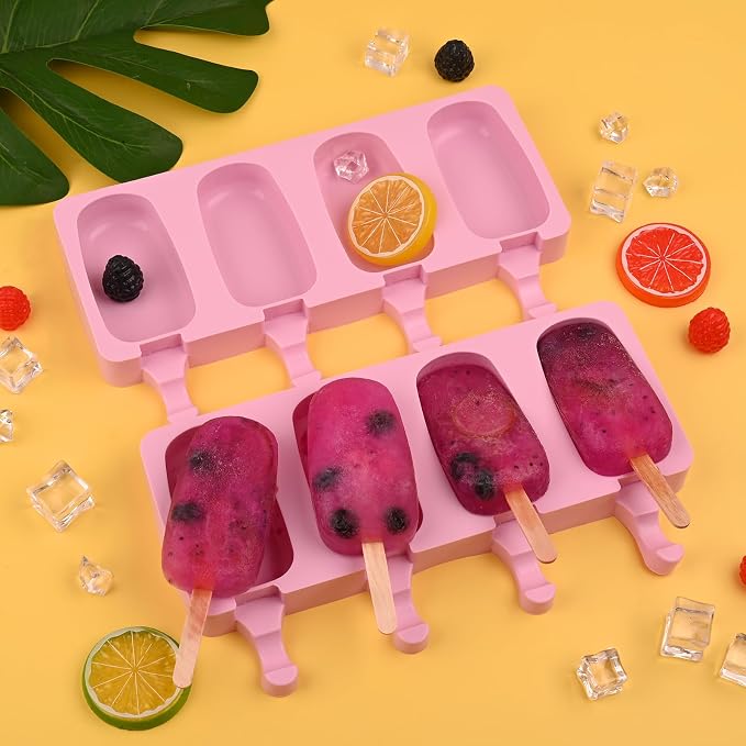WMKGG Popsicle Silicone Molds Set, Ice Pop, Cakesicles - Image 2