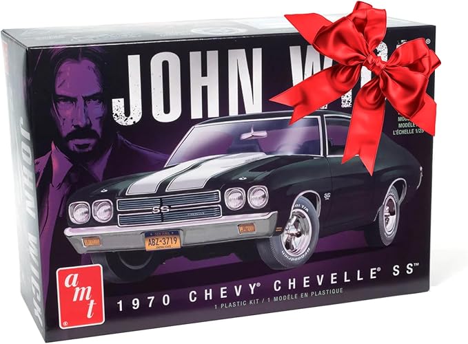 AMT 1970 Chevy Chevelle John Wick 1:25 Scale Model Kit by AMT