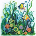 ZQEATRY Fish Seaweed Diamond Art Kits by ZQEATRY
