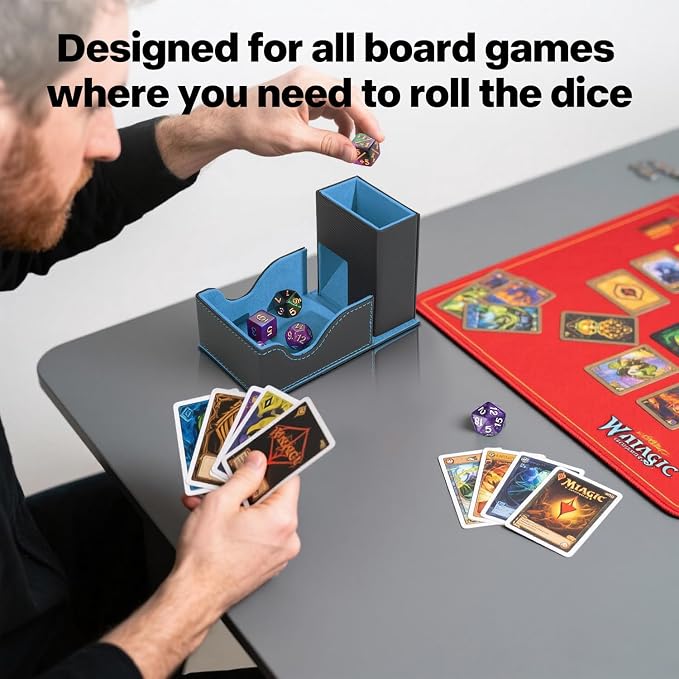 Dice Tower and Tray, Foldable Portable Dice Rolling Tower, Dice Roller Accessory - Image 6