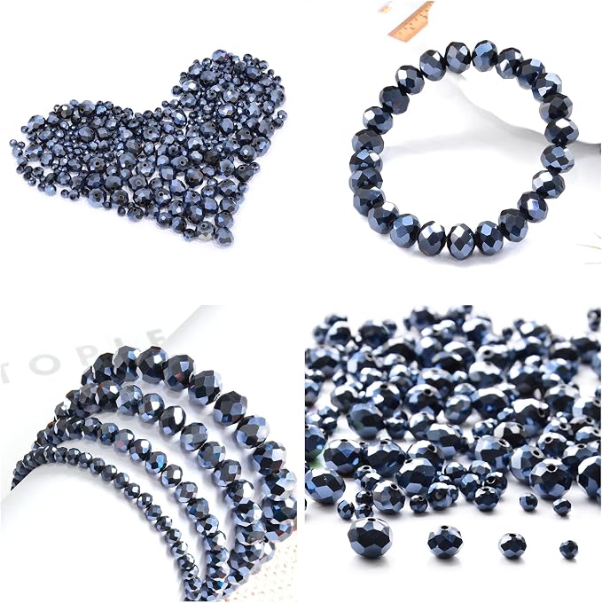 500Pcs 6mm Crystal Glass Beads for Jewelry Making Beads for Bracelets Necklace - Image 5