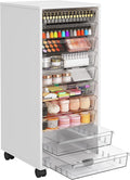 WOPITUES Storage Drawer Cart, Mobile Storage Cabinet, Makeup Storage by WOPITUESOfficial