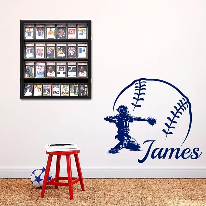 24 Baseball Card Display Case - Image 7