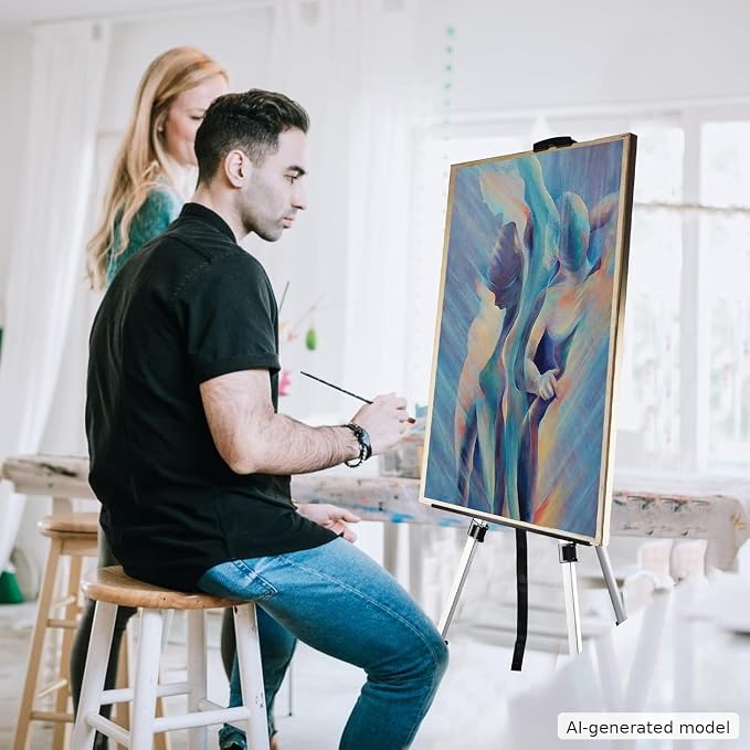 NS JYMB 17-66 Inch Adjustable Art Easel Stand - Image 8