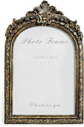 Cuspin 5x7 Picture Frame Arched Gold Frames, Vintage Bronze 5 by 7 Photo Frame by Cuspin