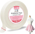 50 Yards Fishbone Rolled Hem Tape Ban Roll Tape by MYLbeter