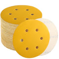 6 Inch Sanding Discs Hook and Loop, 600 Grit Sandpaper for Orbital Sander, Professional for Automotive and Woodworking, 100 Pack