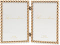 Lawrence Frames Metal Frame, Rope Design, 4x6 Double by LawrenceFrames