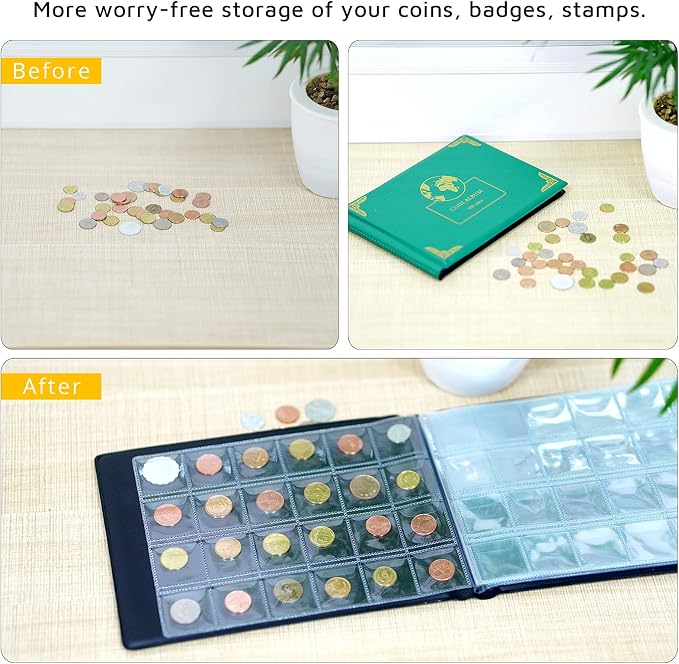 Coin Collection Supplies Holder Book - Image 6