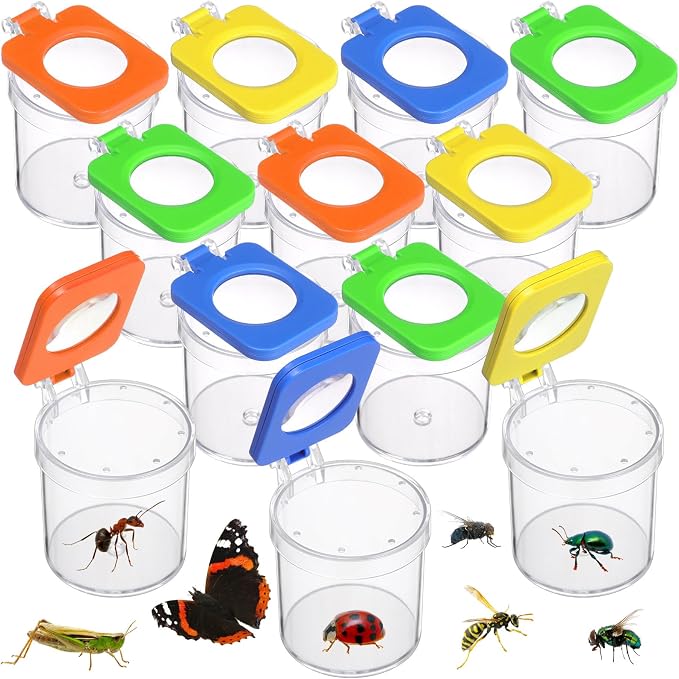 Halloscume 12 Pcs Insect Bug Viewer by Halloscume