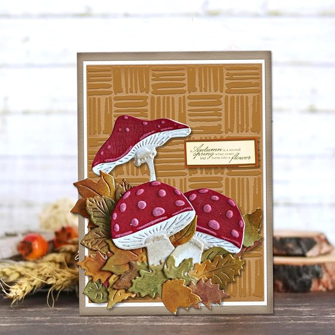 Hying Wood Grain Plastic Embossing Folders - Image 3