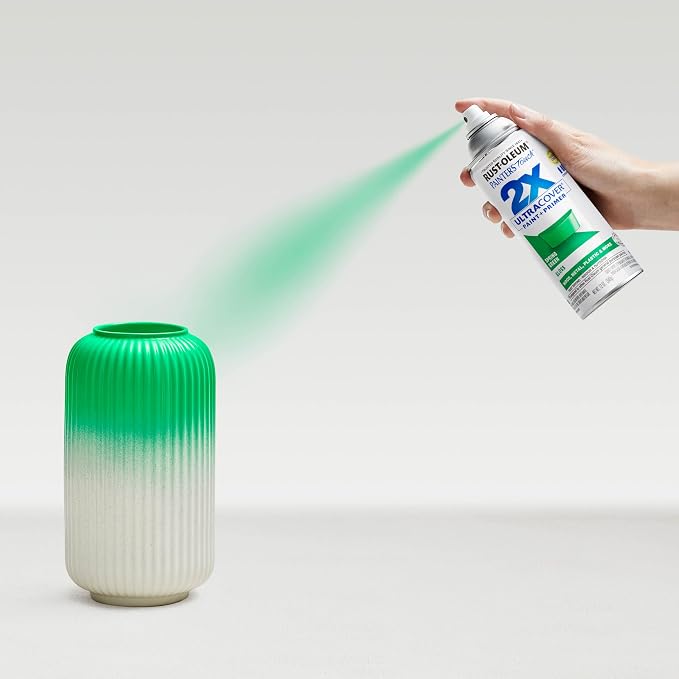 Rust-Oleum Painter's Touch 2X Ultra Cover Spray Paint, Gloss Spring Green | - Image 6