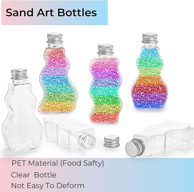 Tlence 30 Pack Sand Art Bottles - Image 3