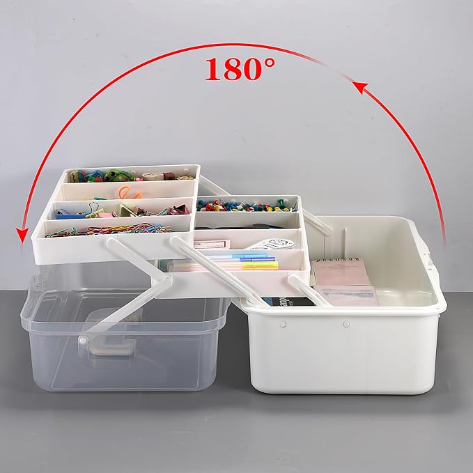 Tackle Box, 16-Inch Extra Large Art Storage Box - Image 4
