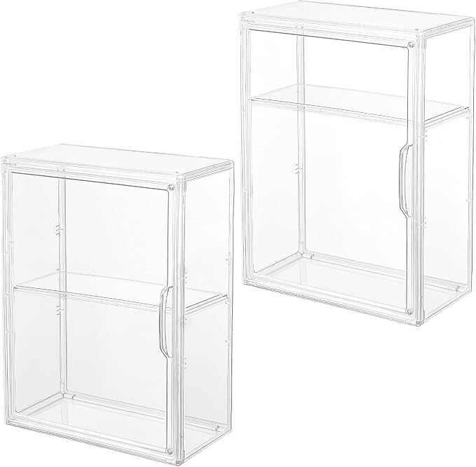 Acrylic Wall Mount Display Case by SANKEUHomeStorage