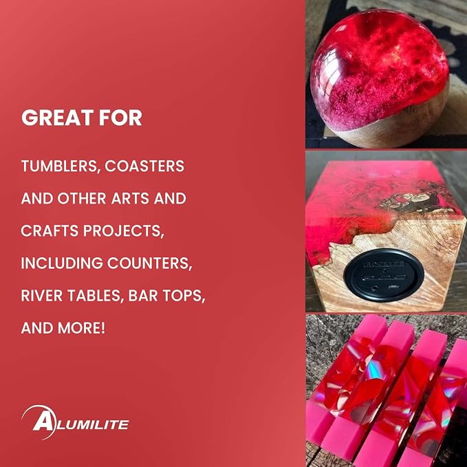 Alumilite Liquid Dye Red 1 Oz, Highly Concentrated Dye - Image 2