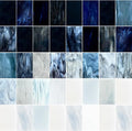 ILLUCKAI 36 Sheets Stained Glass Sheet Value Pack, 6 x 4 Inch Stained Glass by ILLUCKAI
